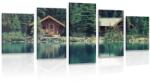 Dovido Tablou 5-piese parcul Yoho în Canada - 150x75