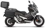 Shad Set complet de cutii de aluminiu SHAD TERRA NEGRU, 48L cutie centrala si 36L 36L cutii laterale, incluzand kit de montaj si placa SHAD HONDA X-ADV 750 (261826)