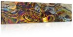 Dovido Tablou în design abstract de aur - 90x30
