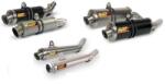 Mivv Sistem de evacuare complet 1x1 MIVV GP Steel Black pentru KTM Duke 125 2011-2016, KTM Duke 200 2012-2014 (74445)