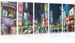Dovido Tablou 5-piese New York colorat - 150x75