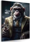 Dovido Tablou animal gangster cimpanzei - 20x30