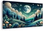 Dovido Tablou peisaj forestier sub stele - 40x30