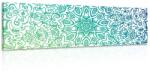 Dovido Tablou Mandala albastru-verde - 135x45