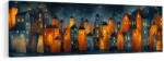 Dovido Tablou peisaj nocturn festiv - 90x30