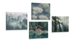 Dovido Set tablouri frumusețile naturale - 4x 60x60