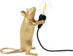 Seletti Lampă Mouse verticală aur cu intrare USB (15230)