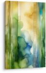 Dovido Tablou atmosferă forestieră abstractă - 80x120