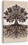 Dovido Tablou arborele vieții decorativ pe bej - 100x150