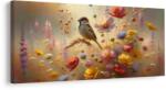 Dovido Tablou vrabie pe pajiște de vară - 120x60