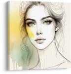 Dovido Tablou linii fine și culori - 30x30