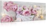 Dovido Tablou decor vintage cu inscripție Love - 200x100