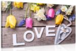 Dovido Tablou cu inscripția Love - 150x100