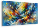Dovido Tablou abstracție explozivă colorată - 40x30