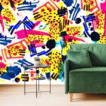 Dovido Tapet abstracție pop art - 294x270