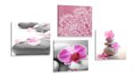 Dovido Set tablouri natura moartă Zen - 4x 60x60