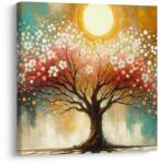 Dovido Tablou arborele vieții cu flori - 20x20