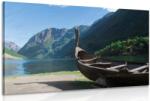 Dovido Tablou nava de lemn vikingă - 120x80