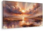 Dovido Tablou apus peste peisaj - 40x30