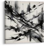 Dovido Tablou tușe negre expresive - 30x30