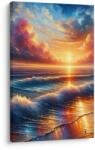 Dovido Tablou valuri marine și soare - 80x120