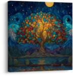 Dovido Tablou noapte magică și arborele vieții - 40x40