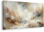 Dovido Tablou abstracție delicată în bej - 30x20