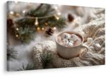 Dovido Tablou relaxare de Crăciun cu cacao - 90x60