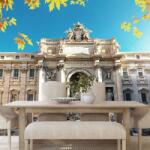 Dovido Fototapet autoadeziv Fontana di Trevi în Roma - 392x264