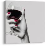 Dovido Tablou artă modernă cu vin - 30x30