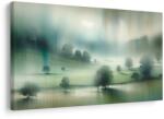 Dovido Tablou câmpie cețoasă - 30x20