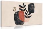 Dovido Tablou japandi natura moartă a frunzelor - 40x30