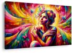 Dovido Tablou femeie magică cu fluturi - 30x20