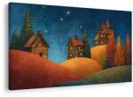 Dovido Tablou sat magic de Crăciun - 30x20