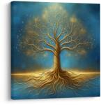 Dovido Tablou arborele vieții sub strălucirea stelelor - 30x30