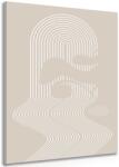 Dovido Tablou model unic de curcubeu Mid-Century - 100x150