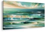 Dovido Tablou valuri oceanice și cer - 30x20