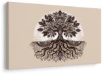 Dovido Tablou arborele vieții elegant cu rădăcini - 30x20