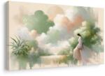 Dovido Tablou femeie în peisaj romantic - 120x80
