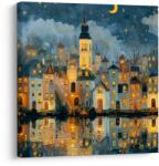 Dovido Tablou liniște festivă deasupra râului - 40x40