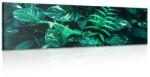 Dovido Tablou frunze tropice cu brumă - 120x40