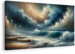 Dovido Tablou furtună deasupra oceanului - 90x60