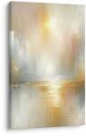 Dovido Tablou abstracție delicată a peisajului auriu - 20x30