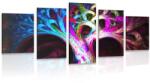 Dovido Tablou 5-piese copac abstract misterios - 200x100