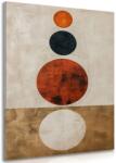 Dovido Tablou japandi cu cercuri moderne - 100x150