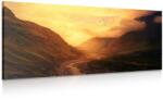 Dovido Tablou apus de soare peste munte - 100x50