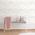 Dovido Tapet autoadeziv structura fină a frunzei în design deschis - 49x1000