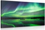 Dovido Tablou aurora polară verde - 120x80