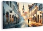Dovido Tablou plimbare pe strada dimineții - 90x60