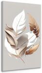 Dovido Tablou frunze de cupru cu atingere de minimalism - 40x80